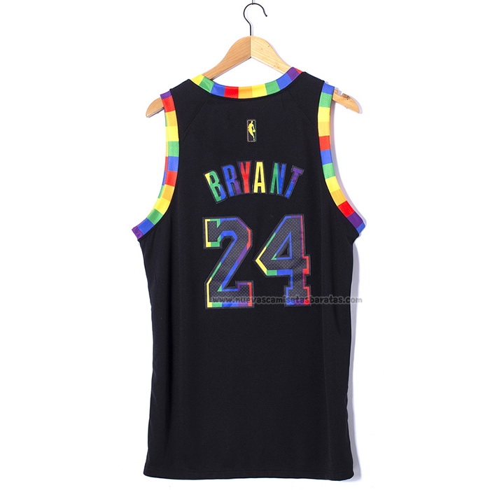 Camiseta Los Angeles Lakers Kobe Bryant NO 24 Fashion Royalty 2022-23 Negro